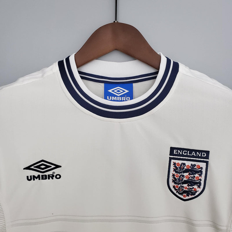 Camisa Inglaterra Home (1) 2000 Umbro Retrô Masculina