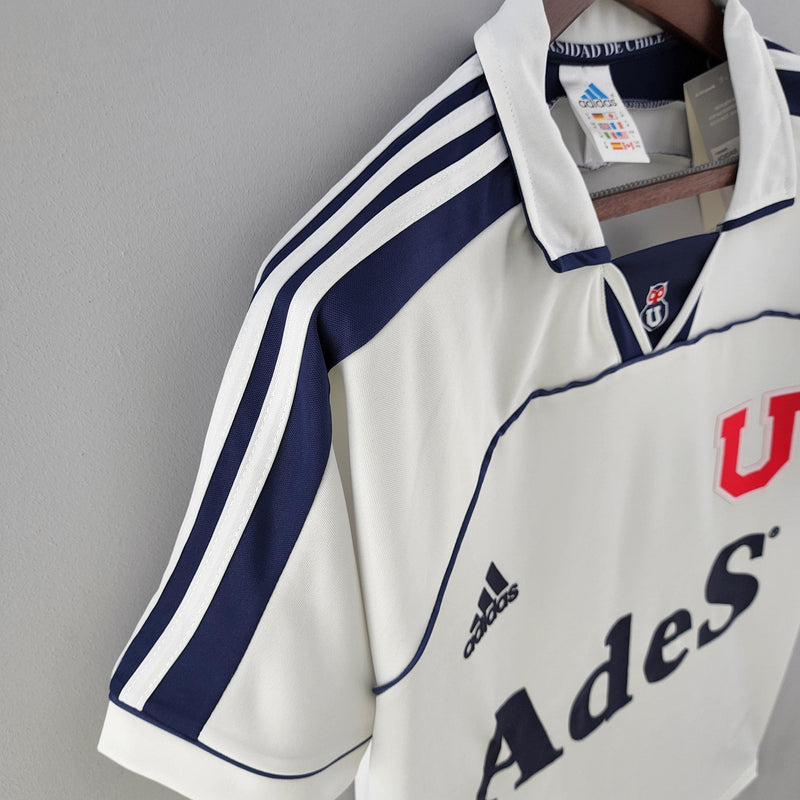 Camisa Universidad de Chile Away (2) 2000/01 Adidas Retrô Masculina