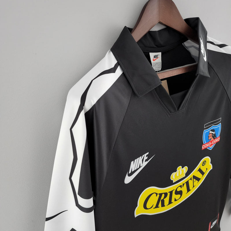 Camisa Colo Colo Away (2) 1995 Nike Retrô Manga Longa Masculina