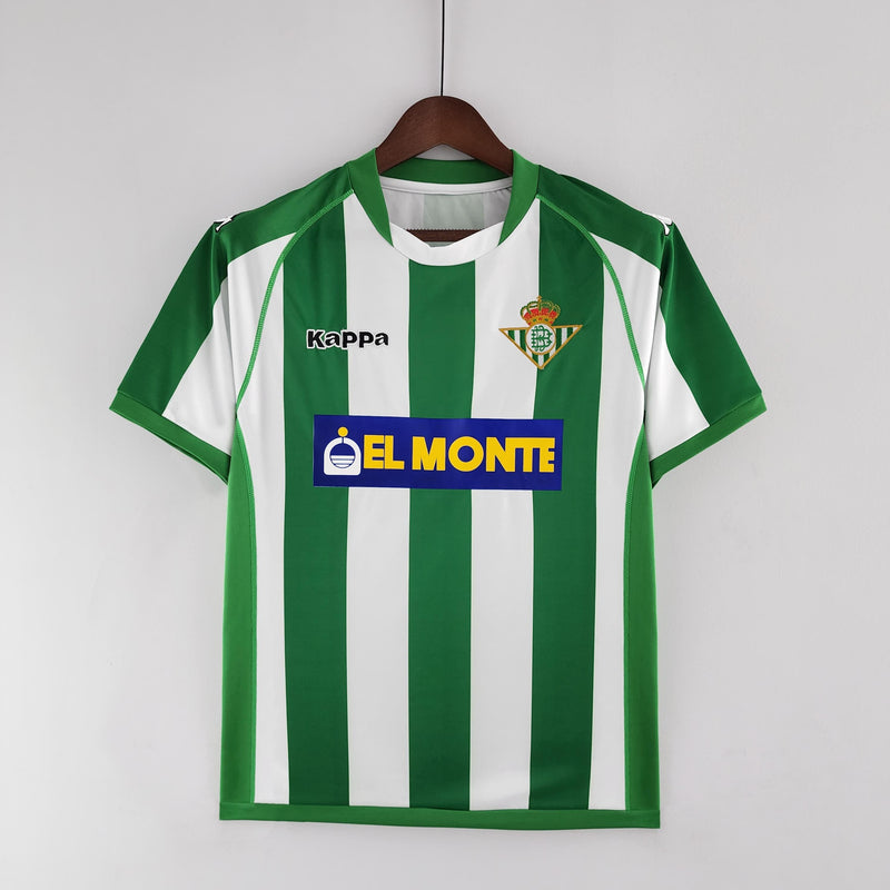 Camisa Real Betis Home (1) 2001/02 Kappa Retrô Masculina