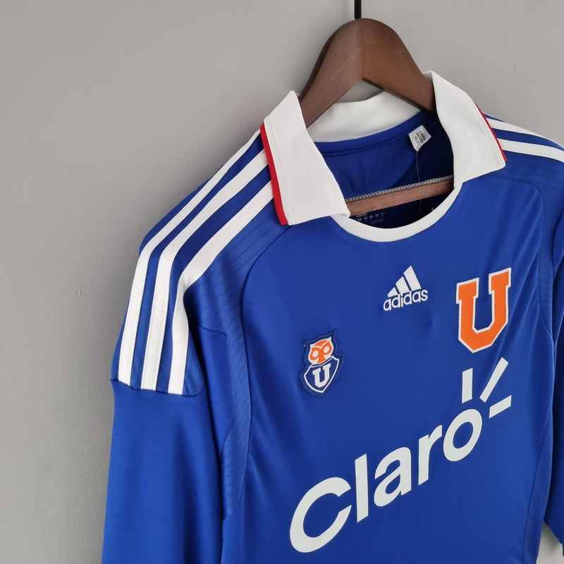 Camisa Universidad De Chile Home (1) 2011 Adidas Retrô Manga Longa Masculina