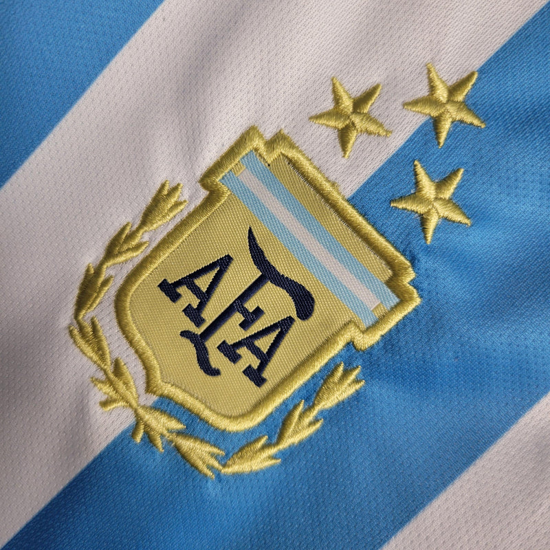 Camisa Seleção Argentina 2022/23 Home 3 - INFANTIL