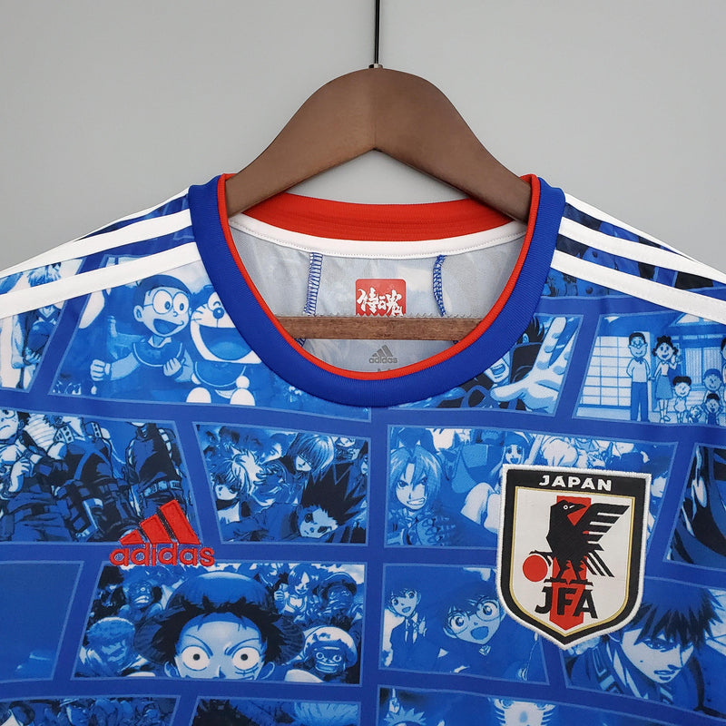 Camisa Seleção Japão 2020/21 Edição Especial Animes