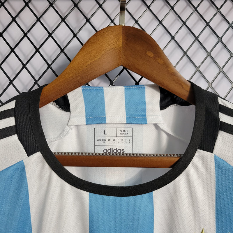 Camisa Seleção Argentina Home Especial 3 ESTRELAS 2023