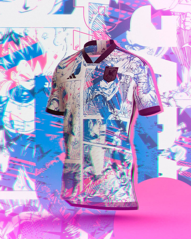 Camisa Seleção Japão 2022/23 Edição Especial Animes